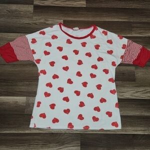 LOVELY Melody Heart Top Size Small
